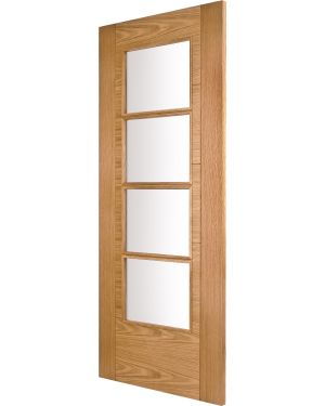 Iseo K4514 Oak Frosted 4-Light