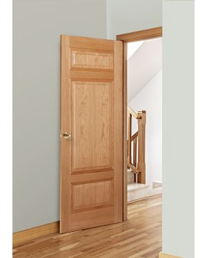 Launceston Oak Pre-Finished Fire Door (FD30) (Bespoke)