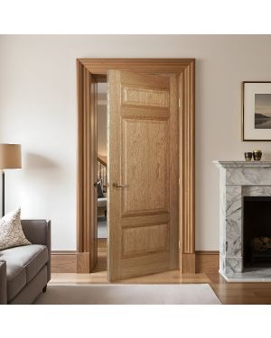 Launceston Oak Pre-Finished Fire Door (FD30) (Bespoke)