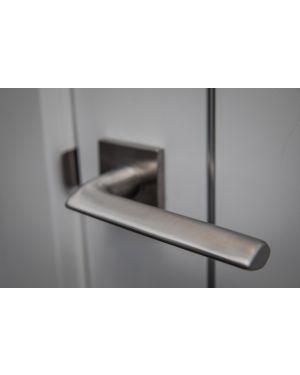 Lavant Lever On Square Rose - Stainless Steel (EOL)