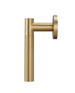 Nairobi Lever Handle Pair - Satin Brass