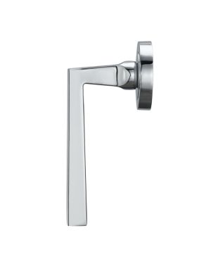 Onega Lever Handle Pair - Polished Chrome
