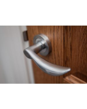 Pegasi Lever On Rose - Polished & Satin Chrome