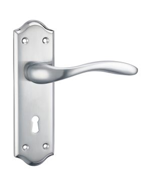 Rimini Lever On Backplate - Lock