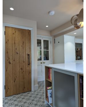 Country Rustic Oak Fire Door (FD30 - Made to Measure)