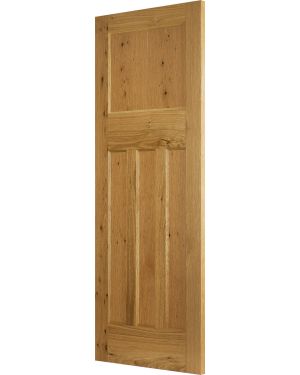 DX / 1930s Rustic Oak Fire Door (FD30)