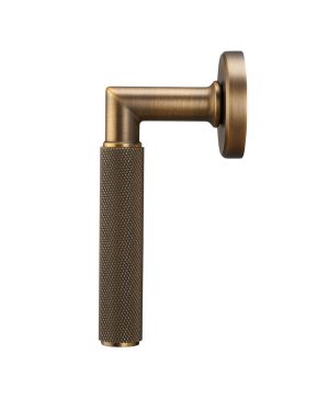 Rosa Lever Handle Pair - Parisian Bronze