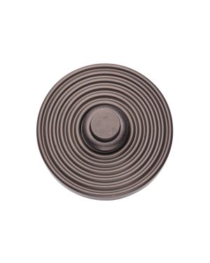 Heritage Brass Reeded Bell Push Matt Bronze finishUK Registered Design Number 6229240