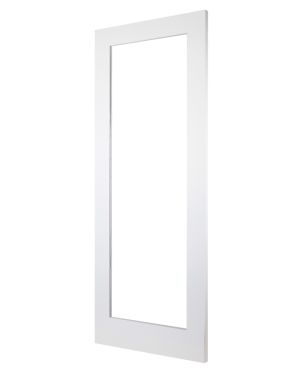 Shaker 1-Light White Fire Door (FD30)