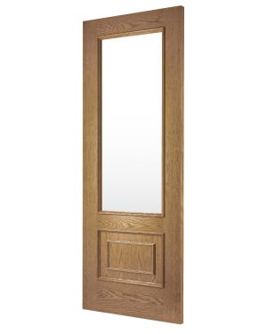 Shelbourne Oak 1-Light Fire Door (FD30 - Bespoke)