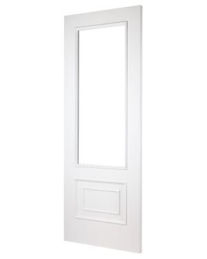 Shelbourne White 1-Light Fire Door (FD30 - Bespoke)