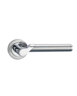 Sirius Lever On Rose - Polished & Satin Chrome