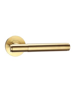 Malonno Lever On Rose - Satin Brass (EOL)