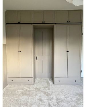 Shaker 4-Panel White Fire Door (FD30)