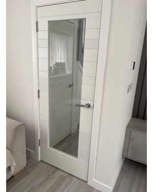 Tignes Dual Finish 1-Light Fire Door (FD30) (EOL)