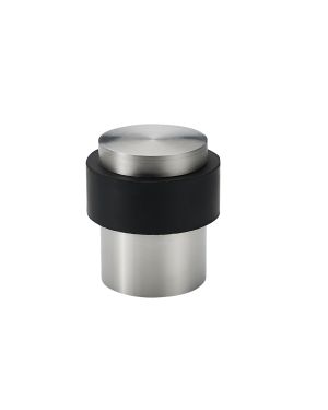 Floor Mounted Door Stop - Satin Stainless Steel