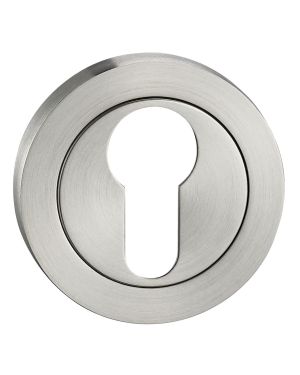 Satin Stainless Steel Euro Escutcheon