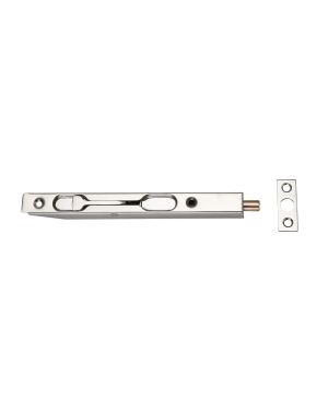 Premium 160mm Flush Bolt - Polished Stainless Steel