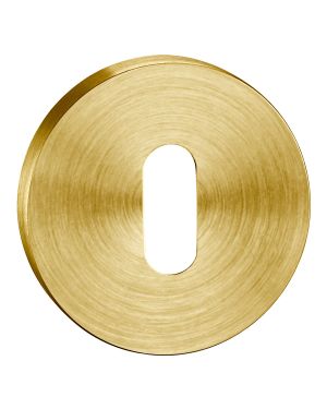 Knurled Satin Brass Escutcheon (EOL)