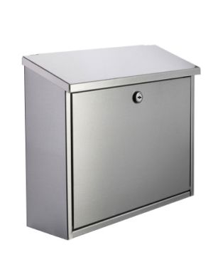 Wall Mounted Letter Box - Stainless Steel