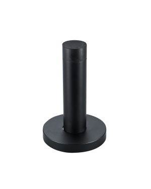 Wall Mounted Door Stop - Black