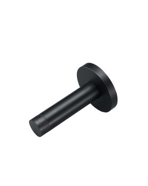 Wall Mounted Door Stop - Black
