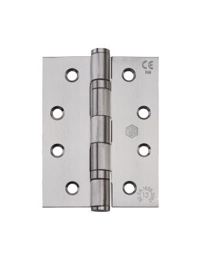 4" (102mm) Satin Stainless Steel Hinges - Pack Of 3