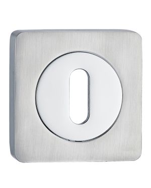 Polished & Satin Chrome Escutcheon (SR)