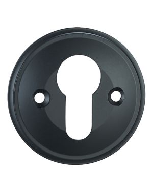 Decor Euro Escutcheon - Black (EOL)