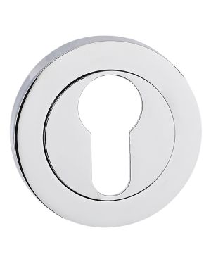Polished Chrome Euro Escutcheon (RR)