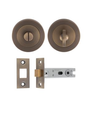 Tavira Handle Latch Pack - Antique Brass - Ultimate Door Pack