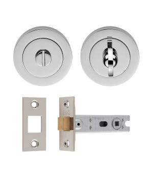 Faro Handle Latch Pack - Polished Chrome - Ultimate Door Pack