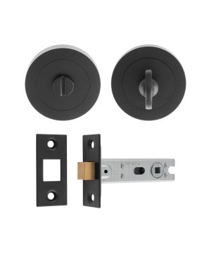 Faro Handle Latch Pack - Matt Black - Ultimate Door Pack