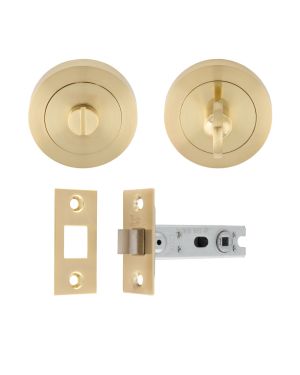 Belas Handle Latch Pack - Satin Brass - Ultimate Door Pack