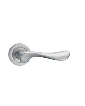 Urmia Lever On Rose - Satin Chrome