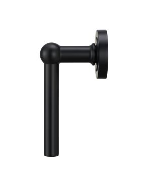 Vela Lever Handle Pair - Satin Black