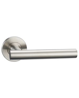 Werra Lever On Rose - Stainless Steel