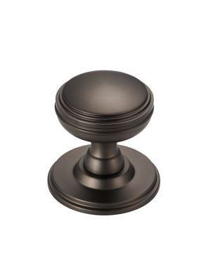 Zuppo Mortice Knob - Dark Bronze Anthracite