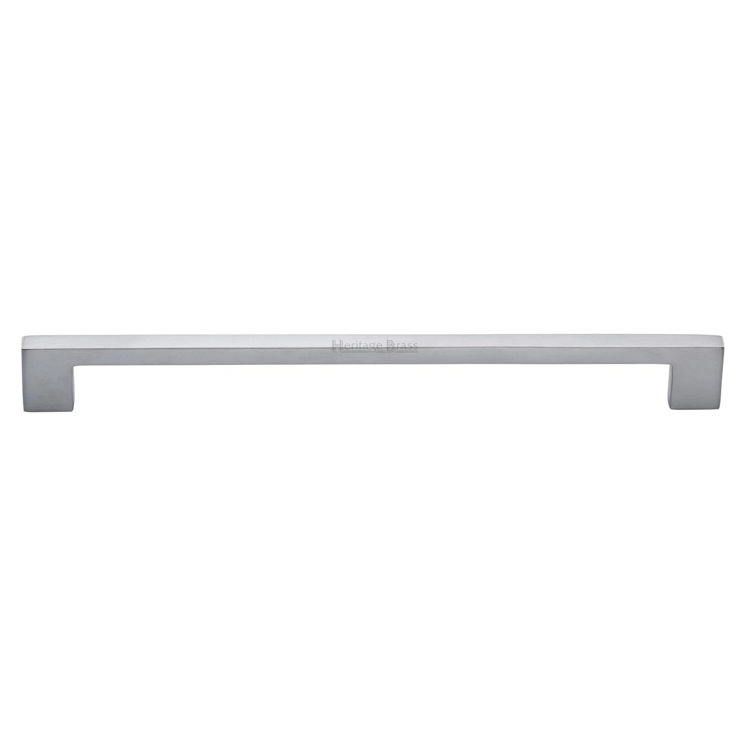 Heritage Brass Cabinet Pull Metro Design 256mm CTC Satin Chrome Finish