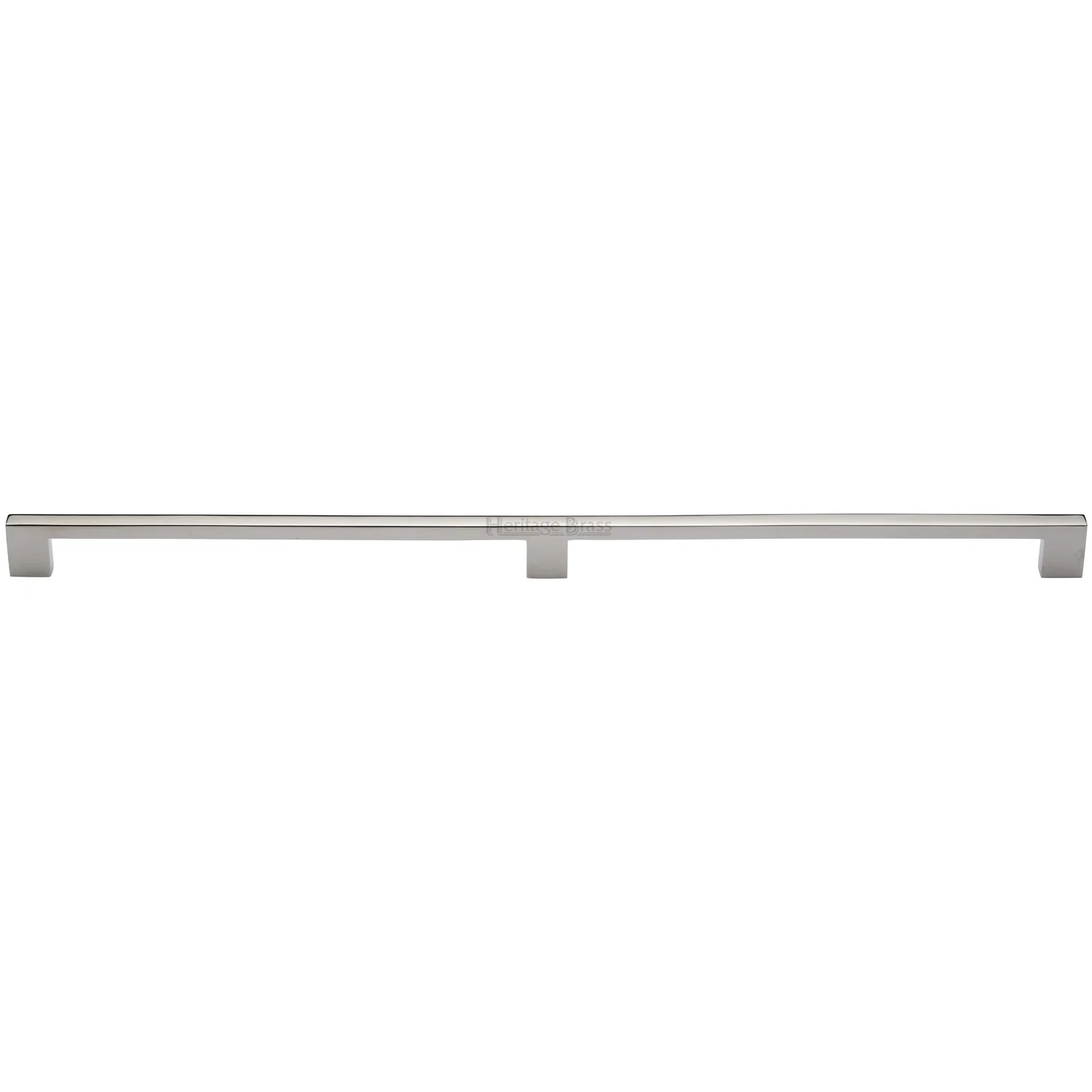 Heritage Brass Cabinet Pull Metro Design 480mm CTC Polished Chrome Finish