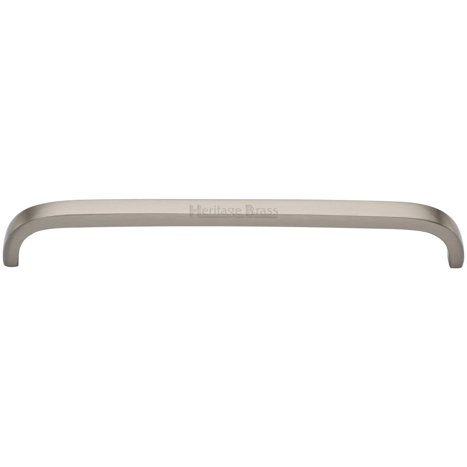 Heritage Brass Cabinet Pull D Shaped 203mm Satin Nickel finish