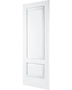 Bolection Iris White Grained Fire Door (FD30) (EOL)