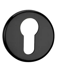 Midnight Black Euro Escutcheon