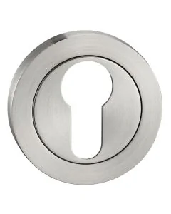 Satin Stainless Steel Euro Escutcheon