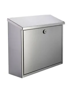 Wall Mounted Letter Box - Stainless Steel (EOL)
