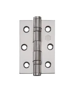 3" (76mm) Satin Stainless Steel Hinges