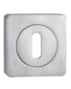 Satin Chrome Square Escutcheon