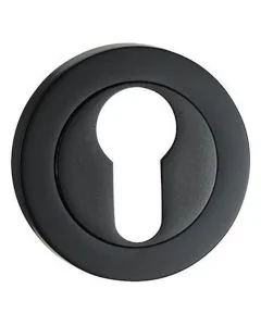 Black Euro Escutcheon