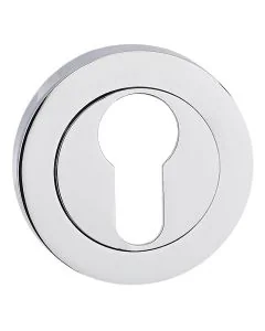 Polished Chrome Euro Escutcheon