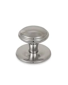 Traditional Centre Door Knob - Polished Stainless Steel (EOL)
